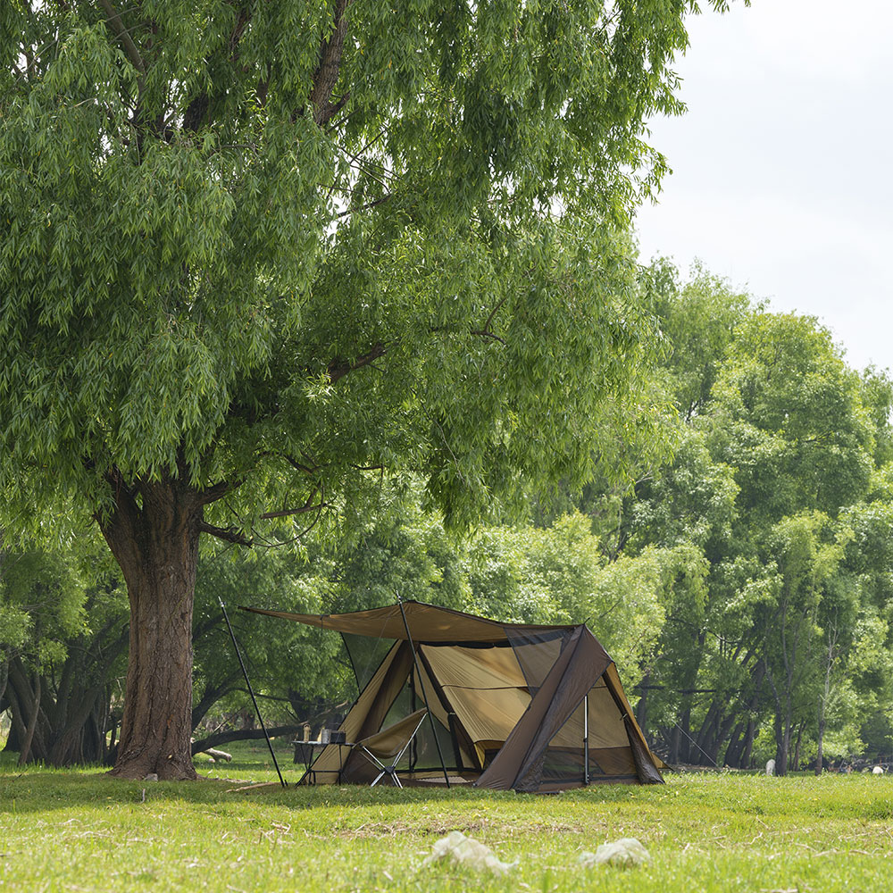 STOVEHUT 20 超軽量 パップテント | 前室あり 軍幕テント | POMOLY