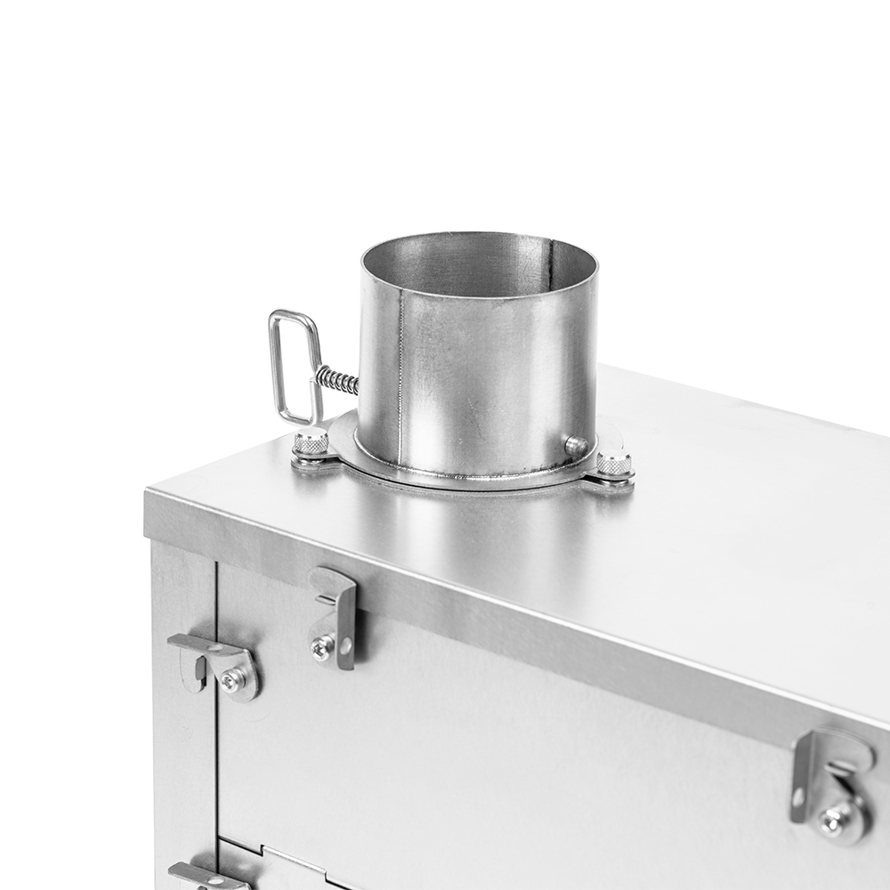 X-Ti チタン製薪ストーブ | 2段式折りたたみ式 コンパクト | POMOLY