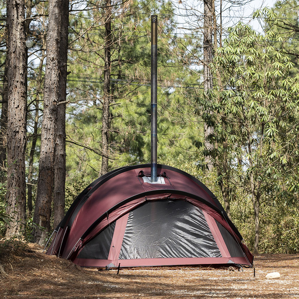 テント・タープ POMOLY Openvista 3 POMOLY トンネルテント | Openvista 3 煙突穴付き 2~3人用