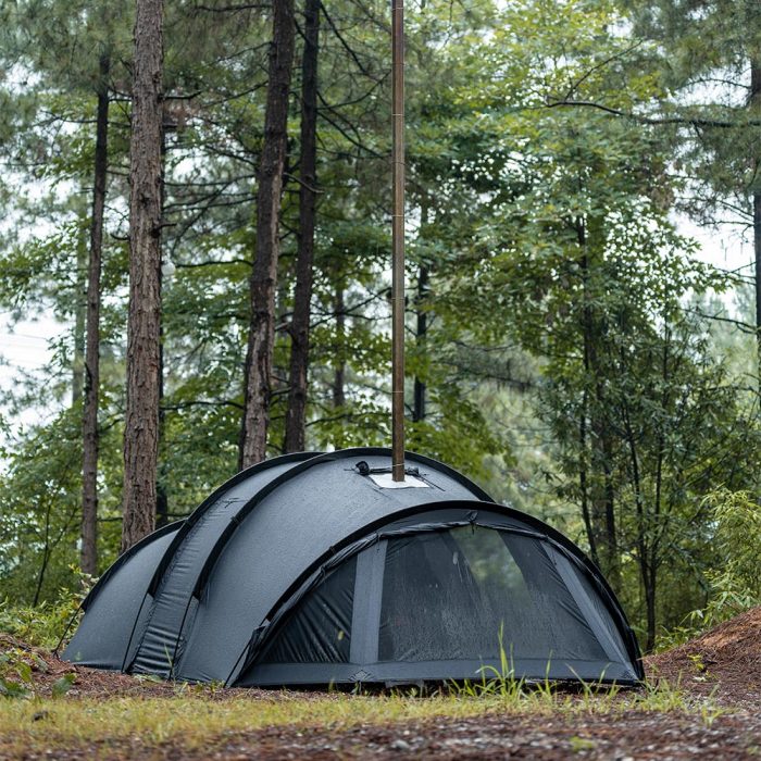 Openvista 3トンネルテント | オープンビスタ3  煙突穴付き 2~3人用 | POMOLY
