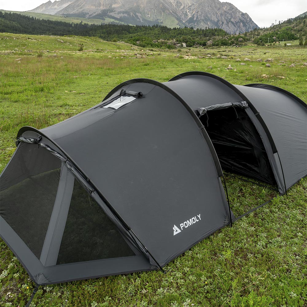 Openvista 2 TPU トンネルテント | オープンビスタ2 POMOLY トンネル型テント Openvista 2 TPU | 煙突穴付き キャンプ