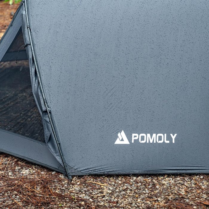 Openvista 3トンネルテント | オープンビスタ3  煙突穴付き 2~3人用 | POMOLY