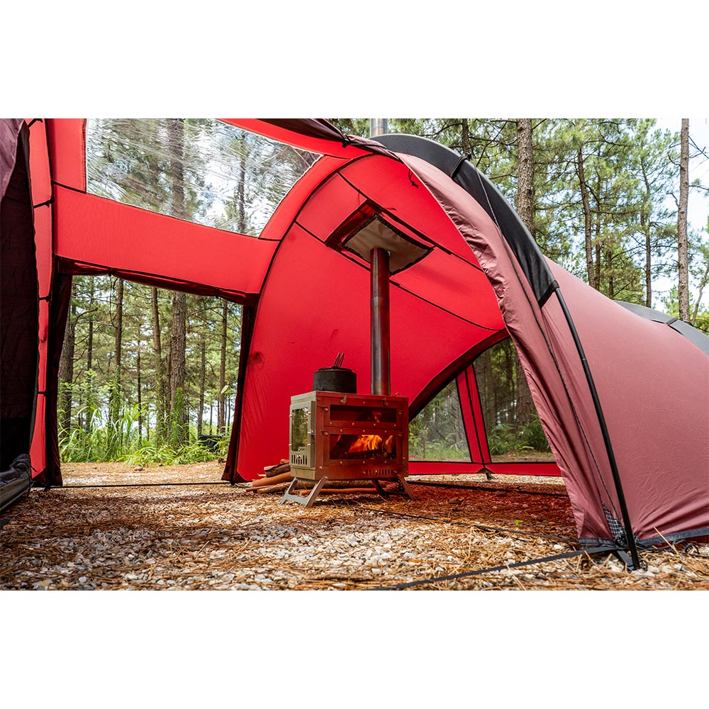 テント・タープ POMOLY Openvista 3 POMOLY トンネルテント | Openvista 3 煙突穴付き 2~3人用