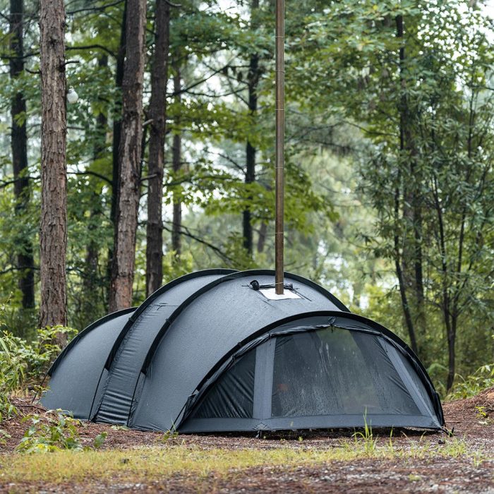 Openvista 3トンネルテント | オープンビスタ3  煙突穴付き 2~3人用 | POMOLY