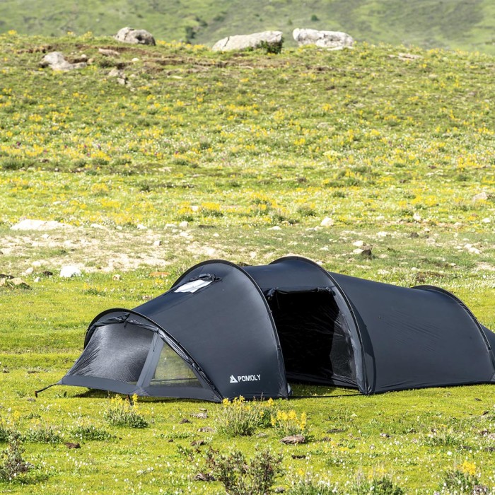 Openvista 2 トンネルテント | オープンビスタ2  ソロテント 1~2人用 | POMOLY