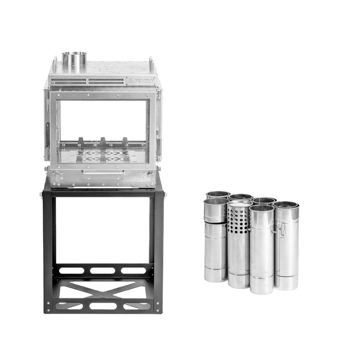 Cube 4 | キャンプ用薪ストーブ| POMOLY  2025新作商品