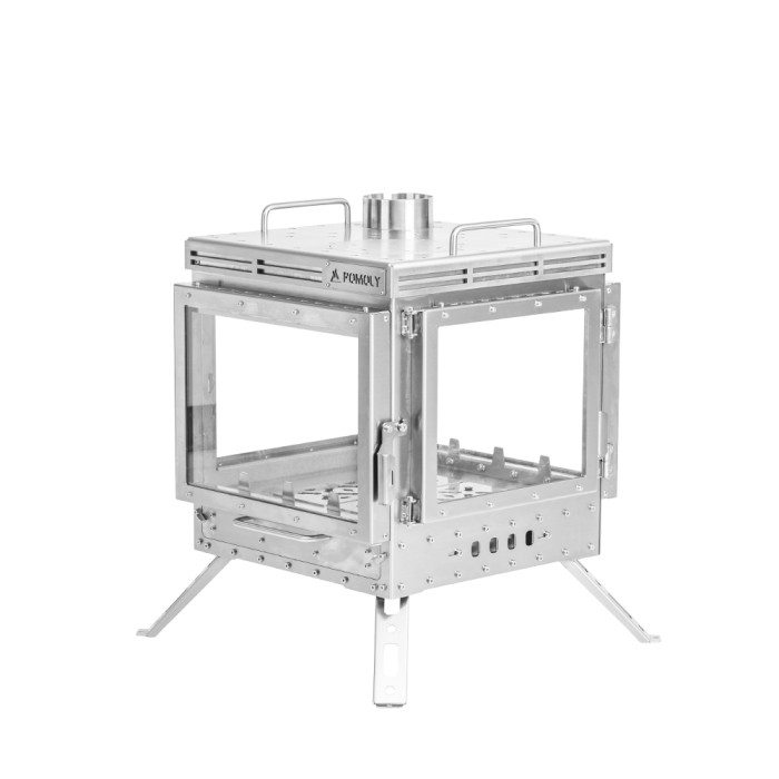 Cube 4 | キャンプ用薪ストーブ| POMOLY  2025新作商品