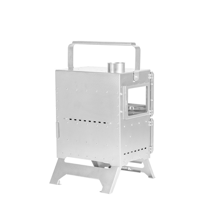 Baker Ti | チタン薪ストーブ オーブンストーブ |  キャンプ テント薪ストーブ    POMOLY 新作2025