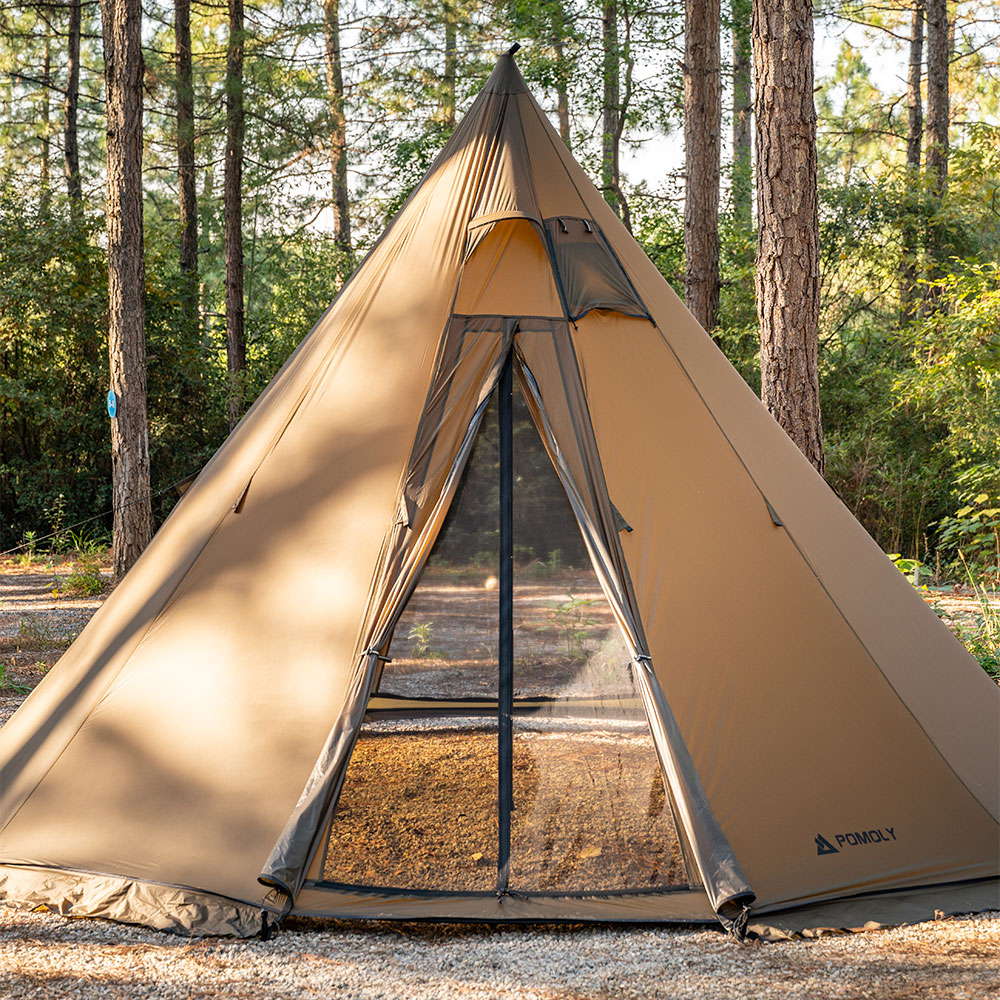 キャンプ用Circle 2テント | POMOLY サークル2ホットテント ベルテント