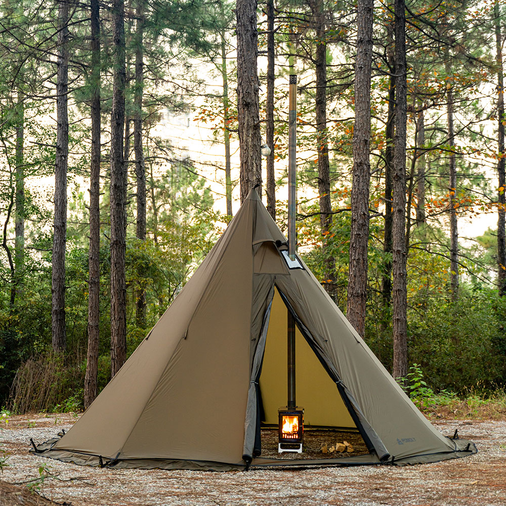 キャンプ用Circle 2テント | POMOLY サークル2ホットテント ベルテント