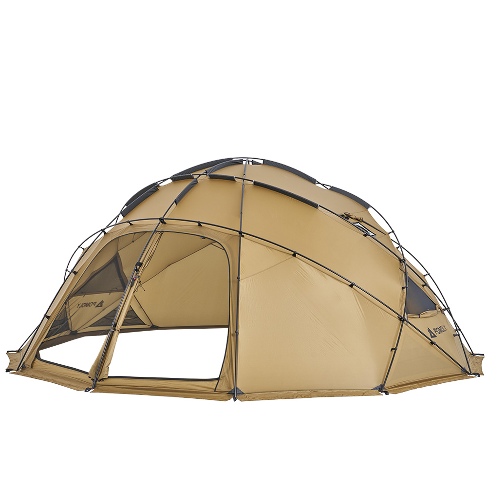 POMOLY ドームテント Roost V8 | 大型自立式テント 8人用 | ファミリー
