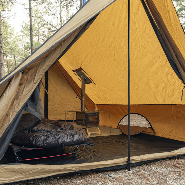 CHALET 70 ロッジ型テント | ソロキャンプテント | POMOLY 2024新製品