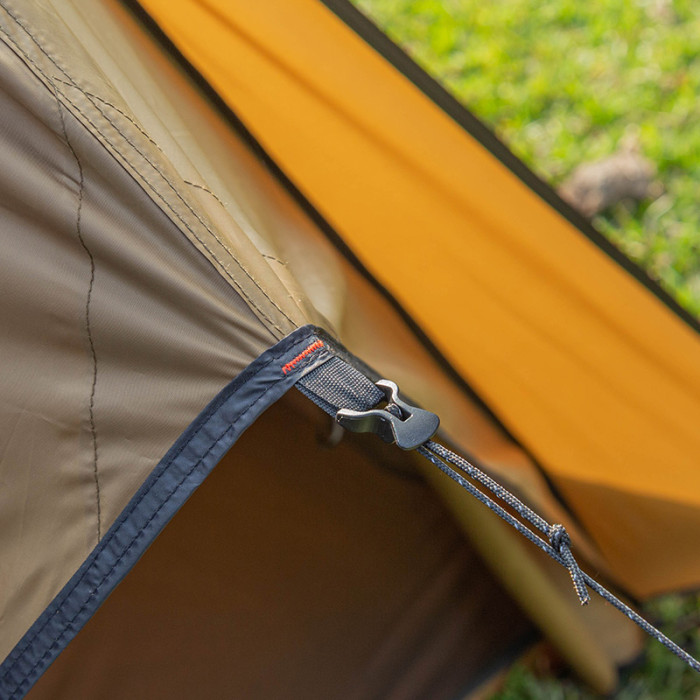 【新古品1つしかない】STOVEHUT  70 3.0Ver. パップテント| 軽量 軍幕テント 前室あり | POMOLY