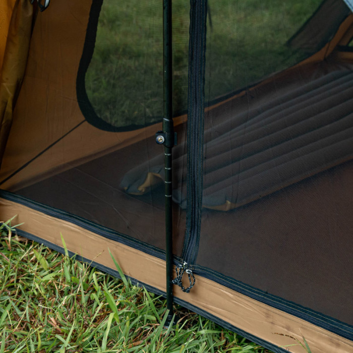 【新古品1つしかない】STOVEHUT  70 3.0Ver. パップテント| 軽量 軍幕テント 前室あり | POMOLY