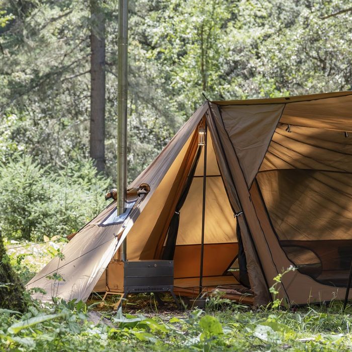 【新古品1つしかない】STOVEHUT  70 3.0Ver. パップテント| 軽量 軍幕テント 前室あり | POMOLY