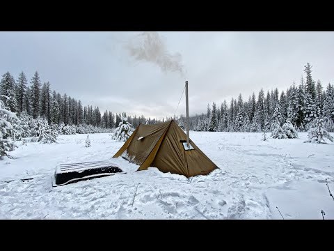 【新古品1つしかない】STOVEHUT  70 3.0Ver. パップテント| 軽量 軍幕テント 前室あり | POMOLY