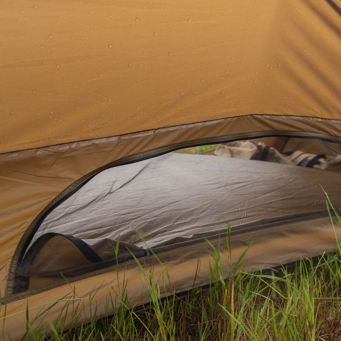 【新古品1つしかない】STOVEHUT  70 3.0Ver. パップテント| 軽量 軍幕テント 前室あり | POMOLY