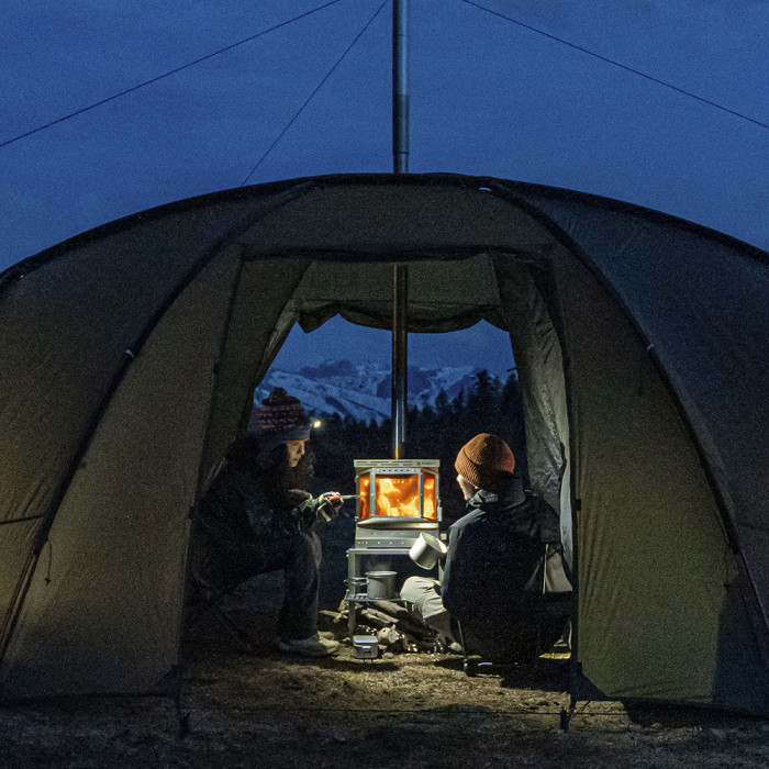 Reactor Ti 薪ストーブ | キャンプ用テントストーブ | POMOLY 2025年新作