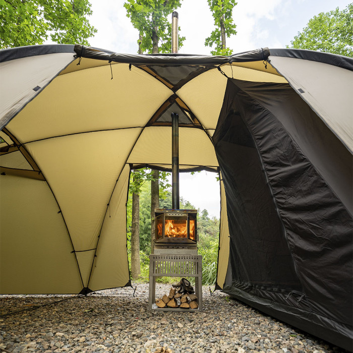 Reactor Ti 薪ストーブ | キャンプ用テントストーブ | POMOLY 2025年新作