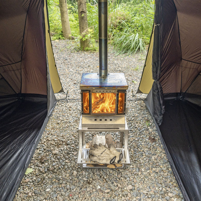 Reactor Ti 薪ストーブ | キャンプ用テントストーブ | POMOLY 2025年新作