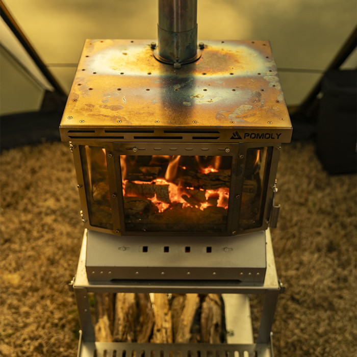 Reactor Ti 薪ストーブ | キャンプ用テントストーブ | POMOLY 2025年新作