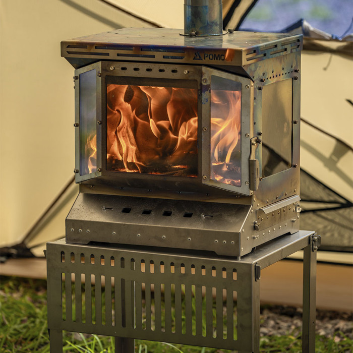 Reactor Ti 薪ストーブ | キャンプ用テントストーブ | POMOLY 2025年新作