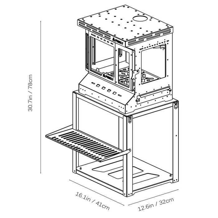 Reactor Ti 薪ストーブ | キャンプ用テントストーブ | POMOLY 2025年新作
