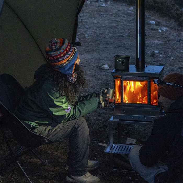 Reactor Ti 薪ストーブ | キャンプ用テントストーブ | POMOLY 2025年新作