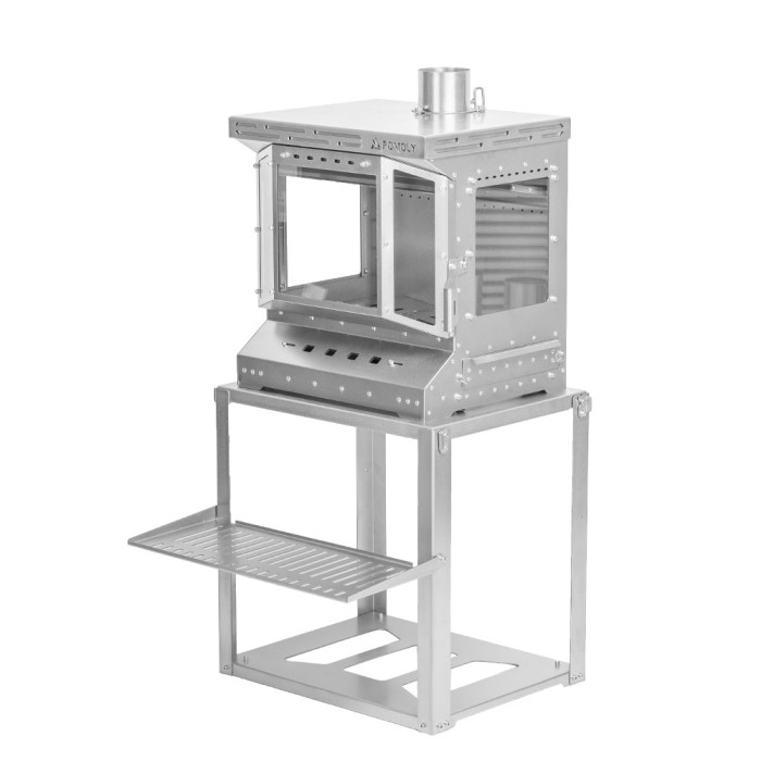 Reactor Ti 薪ストーブ | キャンプ用テントストーブ | POMOLY 2025年新作