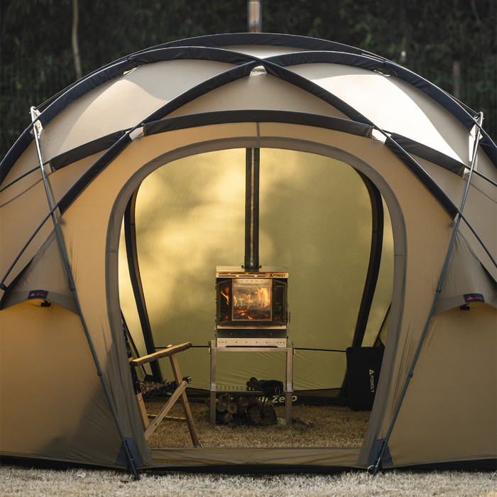 Reactor Ti 薪ストーブ | キャンプ用テントストーブ | POMOLY 2025年新作