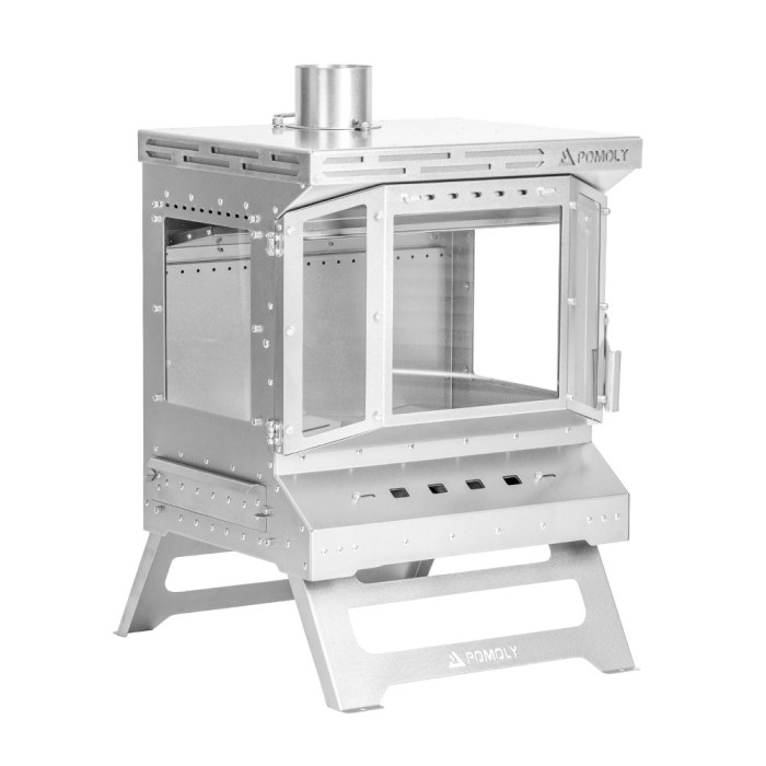 Reactor Ti 薪ストーブ | キャンプ用テントストーブ | POMOLY 2025年新作