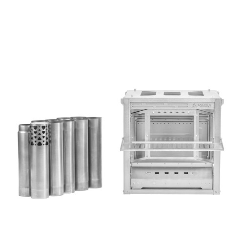 Reactor Ti 薪ストーブ | キャンプ用テントストーブ | POMOLY 2025年新作