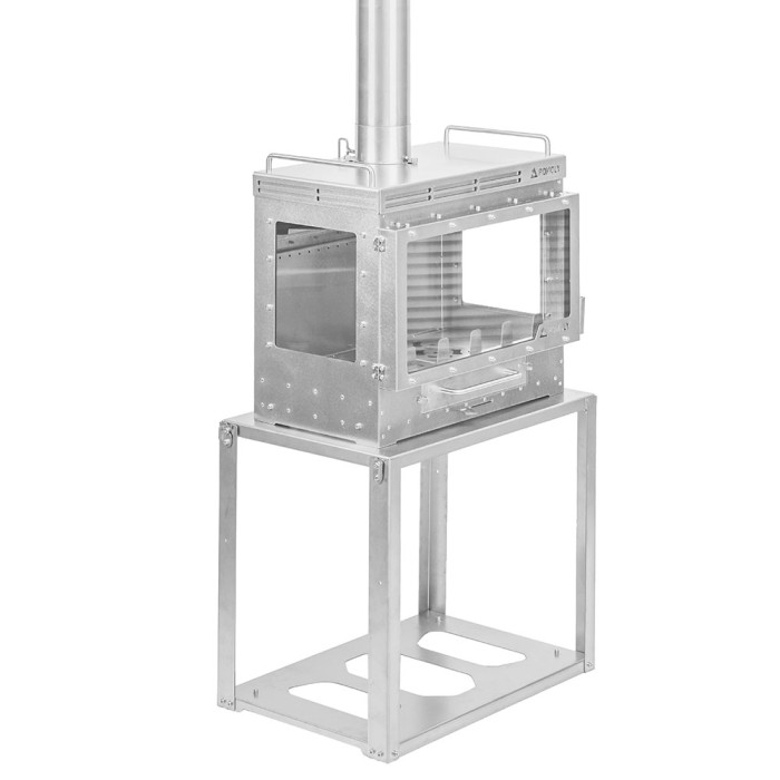 Dweller Ti Ultra 3 チタン薪ストーブ| スタンド付き テントストーブ キャンプ | POMOLY 新作 2026