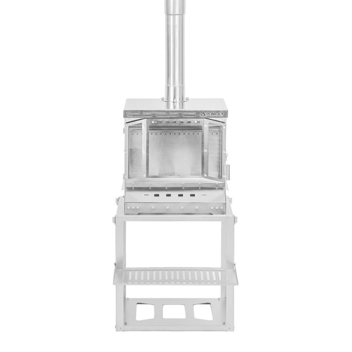 Reactor Ti 薪ストーブ ミラー版 | キャンプ用テントストーブ | POMOLY 2025年新作