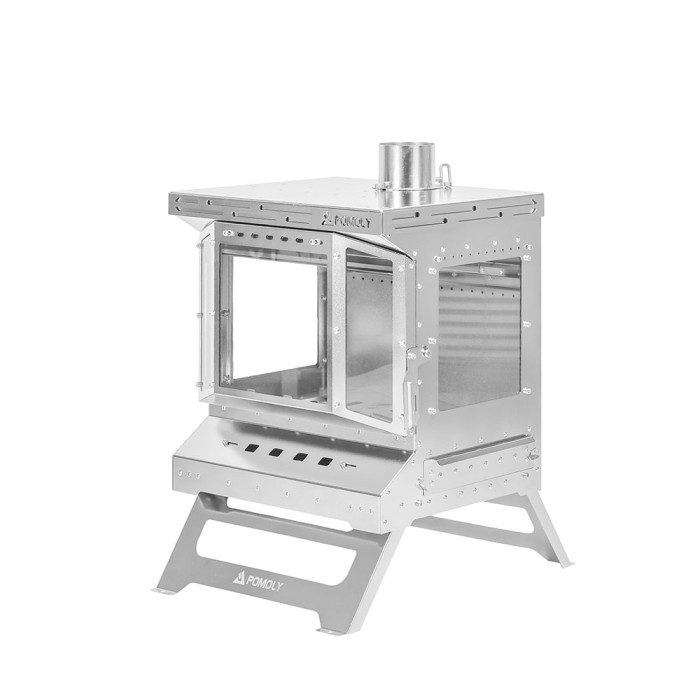 Reactor Ti 薪ストーブ ミラー版 | キャンプ用テントストーブ | POMOLY 2025年新作