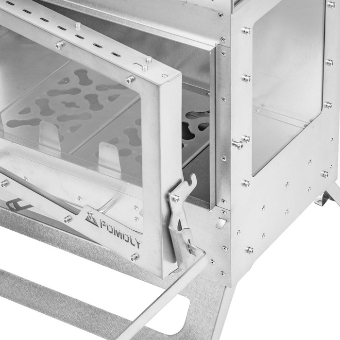 Dweller Ti Ultra 3 チタン薪ストーブ| スタンド付き テントストーブ キャンプ | POMOLY 新作 2026