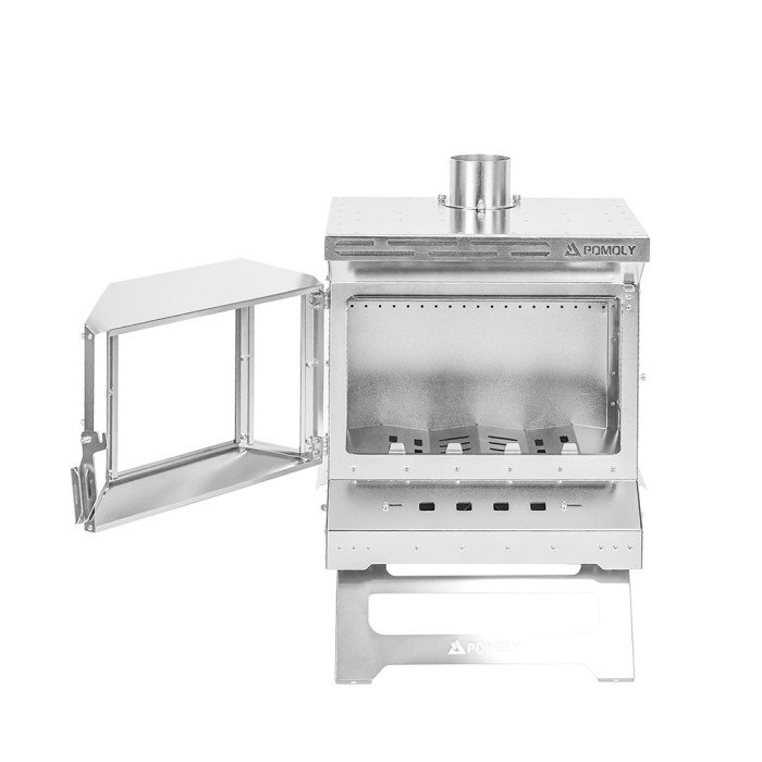 Reactor Ti 薪ストーブ ミラー版 | キャンプ用テントストーブ | POMOLY 2025年新作