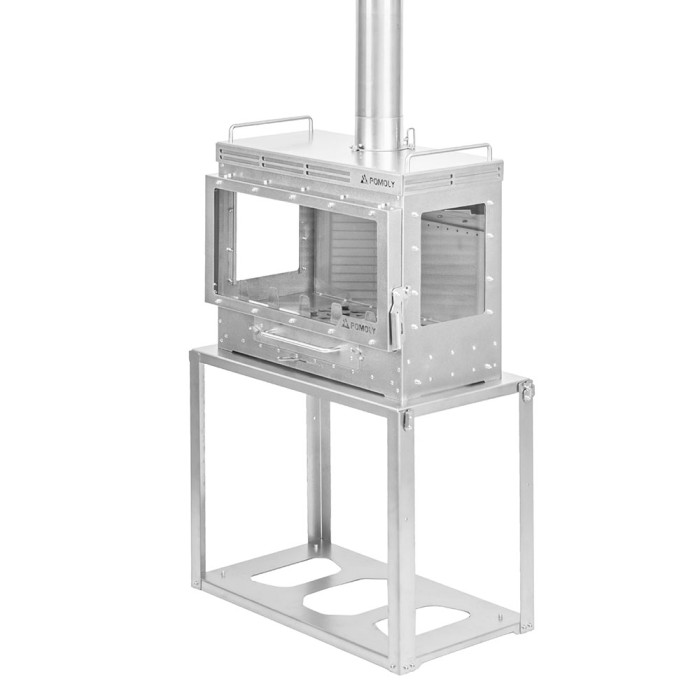 Dweller Ti Ultra 3 チタン薪ストーブ| スタンド付き テントストーブ キャンプ | POMOLY 新作 2026