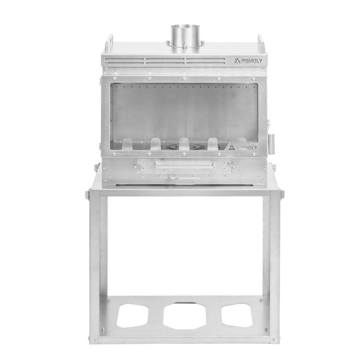 Dweller Ti Ultra 3 チタン薪ストーブ| スタンド付き テントストーブ キャンプ | POMOLY 新作 2026