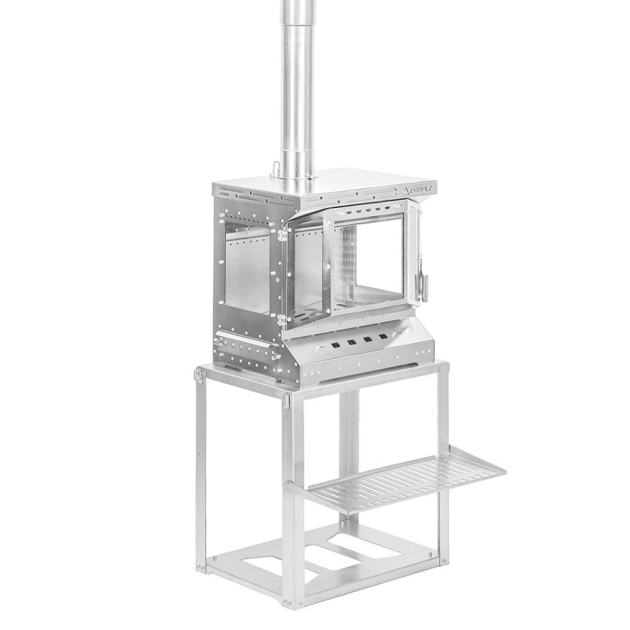 Reactor Ti 薪ストーブ ミラー版 | キャンプ用テントストーブ | POMOLY 2025年新作