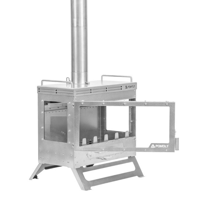 Dweller Ti Ultra 3 チタン薪ストーブ| スタンド付き テントストーブ キャンプ | POMOLY 新作 2026