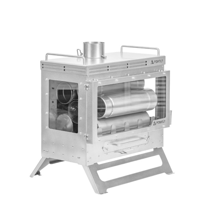 Dweller Ti Ultra 3 チタン薪ストーブ| スタンド付き テントストーブ キャンプ | POMOLY 新作 2026