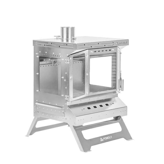 Reactor Ti 薪ストーブ ミラー版 | キャンプ用テントストーブ | POMOLY 2025年新作