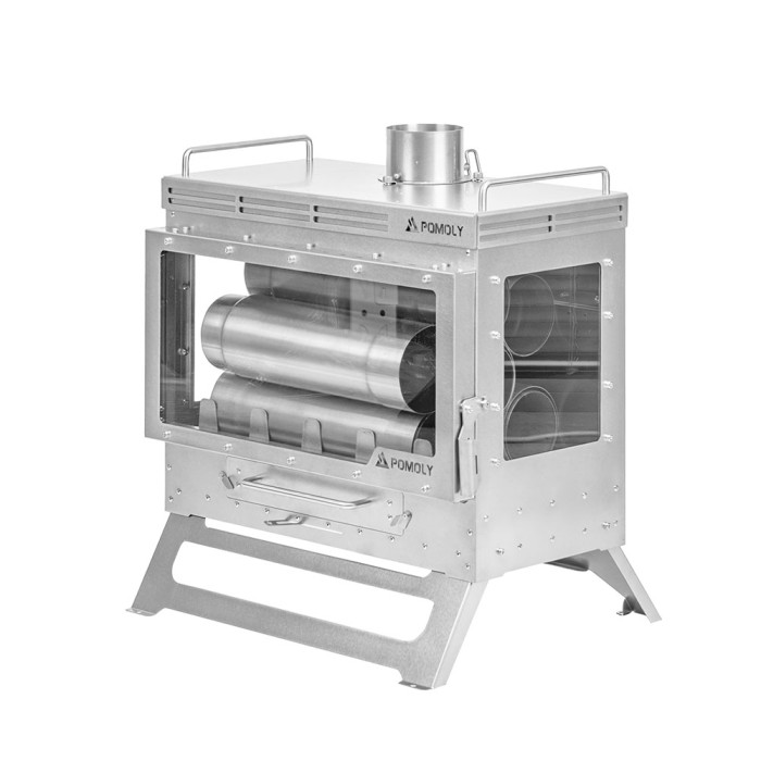 Dweller Ti Ultra 3 チタン薪ストーブ| スタンド付き テントストーブ キャンプ | POMOLY 新作 2026