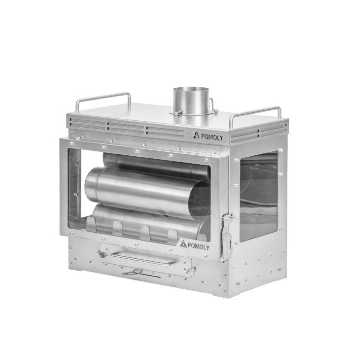 Dweller Ti Ultra 3 チタン薪ストーブ| スタンド付き テントストーブ キャンプ | POMOLY 新作 2026