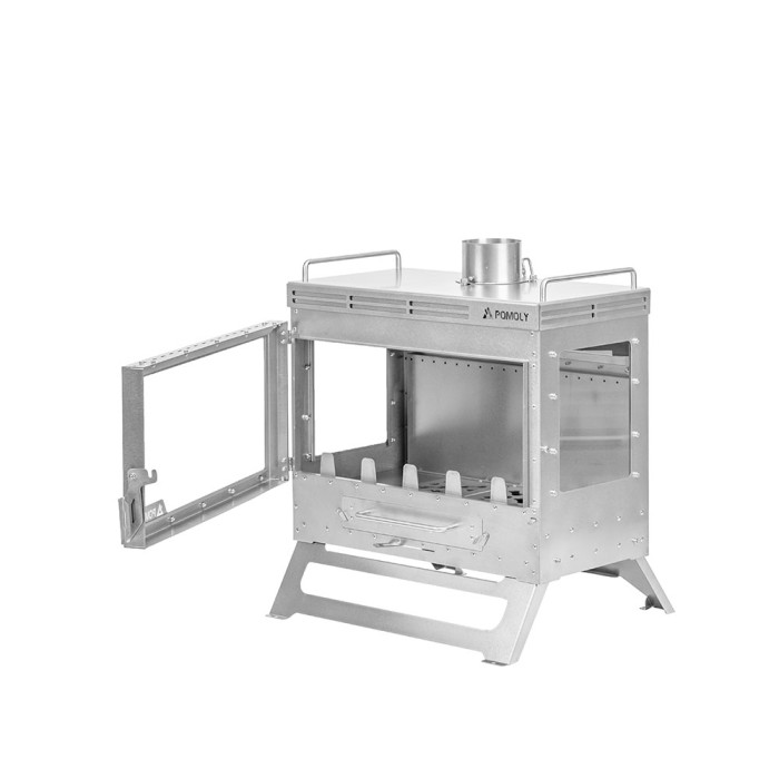 Dweller Ti Ultra 3 チタン薪ストーブ| スタンド付き テントストーブ キャンプ | POMOLY 新作 2026