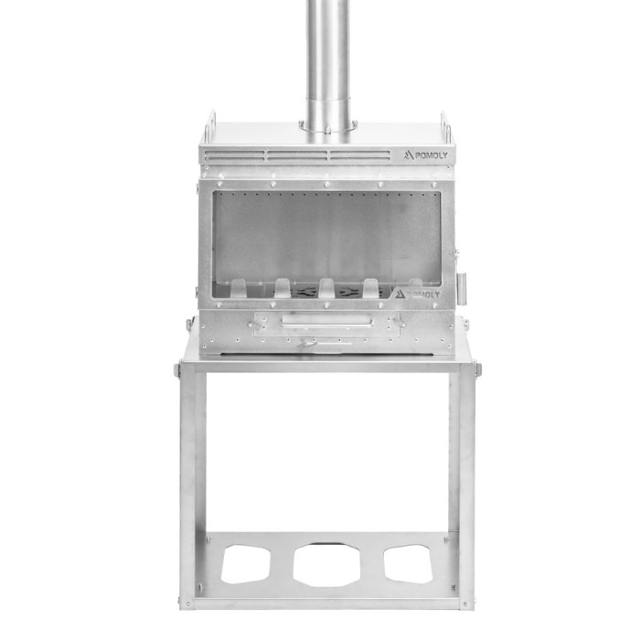 Dweller Ti Ultra 3 チタン薪ストーブ| スタンド付き テントストーブ キャンプ | POMOLY 新作 2026