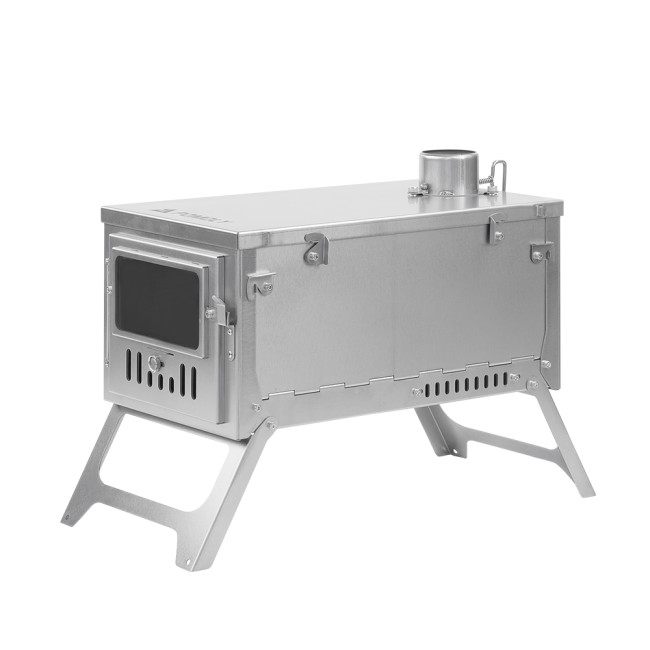 【冬季特別サポート】T1 | 折りたたみ式チタン薪ストーブ | POMOLY