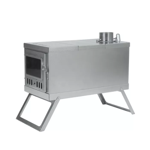 【冬季特別サポート】TIMBER Lite チタンテントストーブ （単一ガラス窓版）|POMOLY