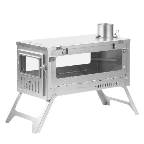 【冬季特別サポート】T1 Ultra 3  | 折りたたみ式チタン薪ストーブ | POMOLY